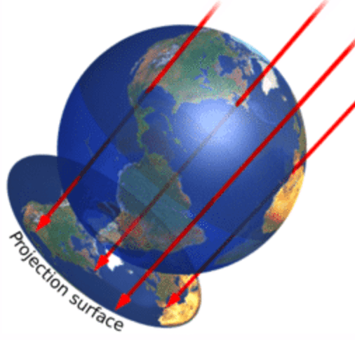 Dimensionality reduction for data mapping is like flattening the globe while trying to preserve country and landmass shapes.